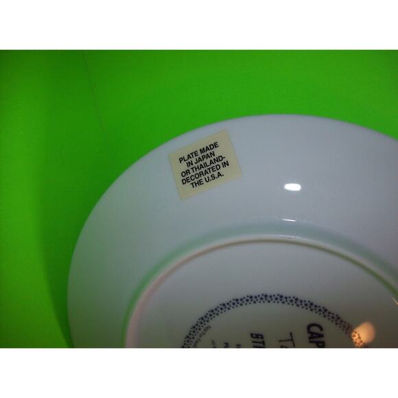 Star Trek Collector Plate Hamilton Numbered Captains Tribute COA Kirk Enterprise - Picture 5 of 12